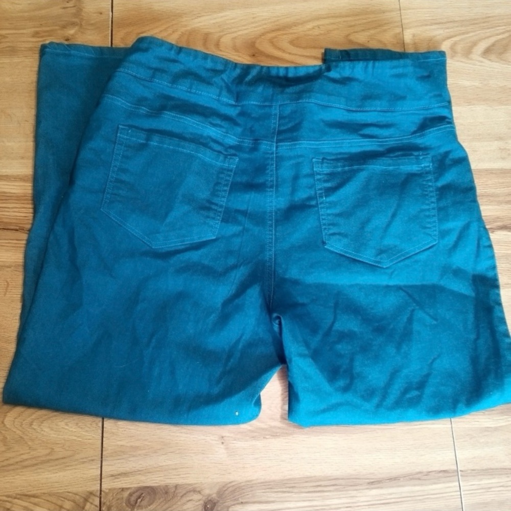 *Copy* EUC Blair jeans straight pull-on dyed blue jeans size 2X - Picture 2 of 5
